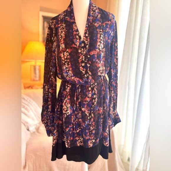 Reiss Carla Ground Ditsy Floral Dress - Picture 1 of 6